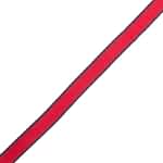 Ribbon Cord/Flat Navy Endings - Red 1.4 Cm