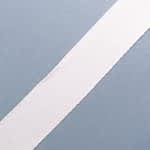 Ribbon Herringbone Cotton White 3 Cm