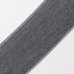 Elastic Soft Gross Polyester/Acrylic Grey 5Cm