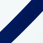 Elastic Relief Polyester Indigo Blue 5Cm