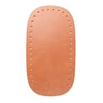 Bag Bottom Rectangular 13*25Cm Artificial Leather Tabac