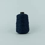 Cord Yarn Polyester For Knitting Dark Blue/Iris Lurex 0.2Cm (200 Gr Cone)