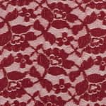 Fabric Cotton/Pes Lace 140 G/M2 - Width150 Cm - Bordeaux/Gold