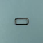 Metallic Hoop Parallel 50X20/5Mm For 5Cm Belt - Black Nickel N/F