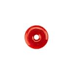 Decorate Stone Red With Middle Hole 4 Cm