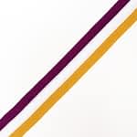 Rib Tape Knitted Mustard - White - Violet 3Cm